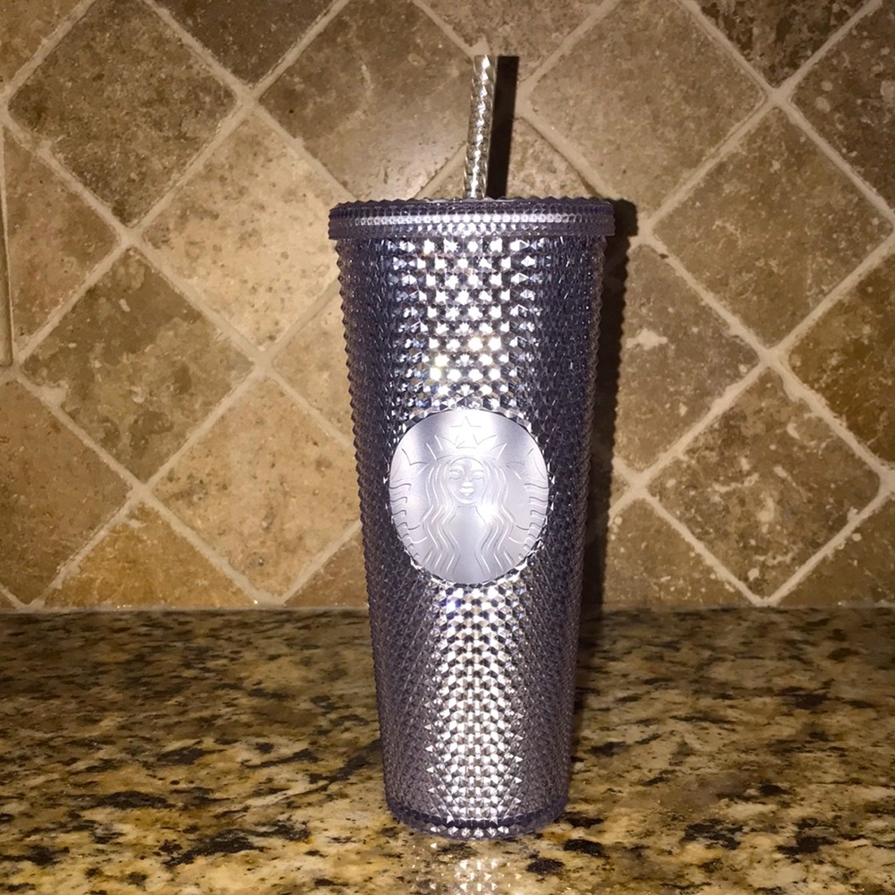 Starbucks studded cup- clear